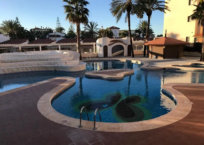 アパート Estudio En Con Piscina Y Wifi Privada, A 100 M Del Mar *