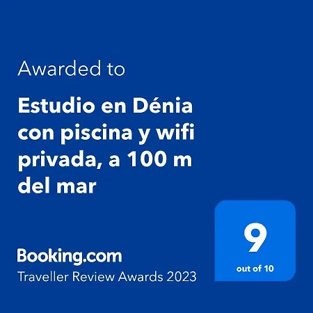 Estudio En Con Piscina Y Wifi Privada, A 100 M Del Mar Appartement *